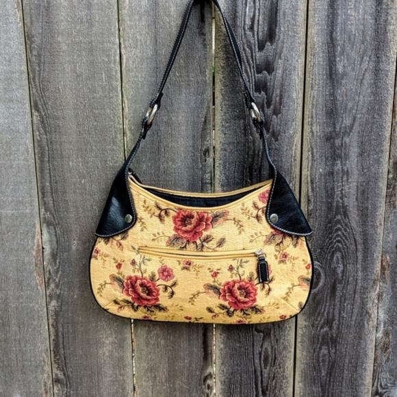 Handbags - Vintage inspired tapestry bag